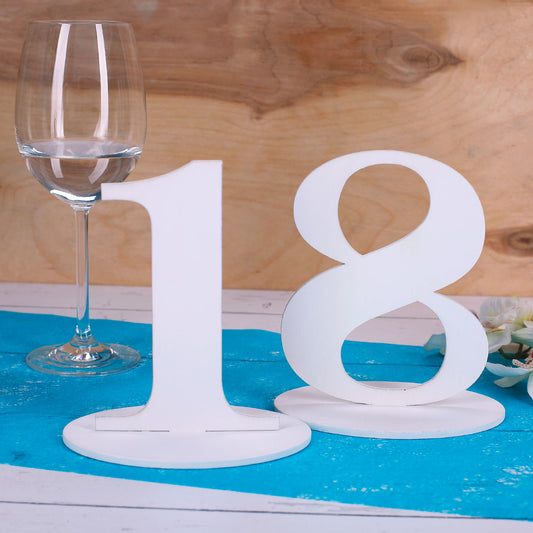 Tischnummer 18 für Geburtstag