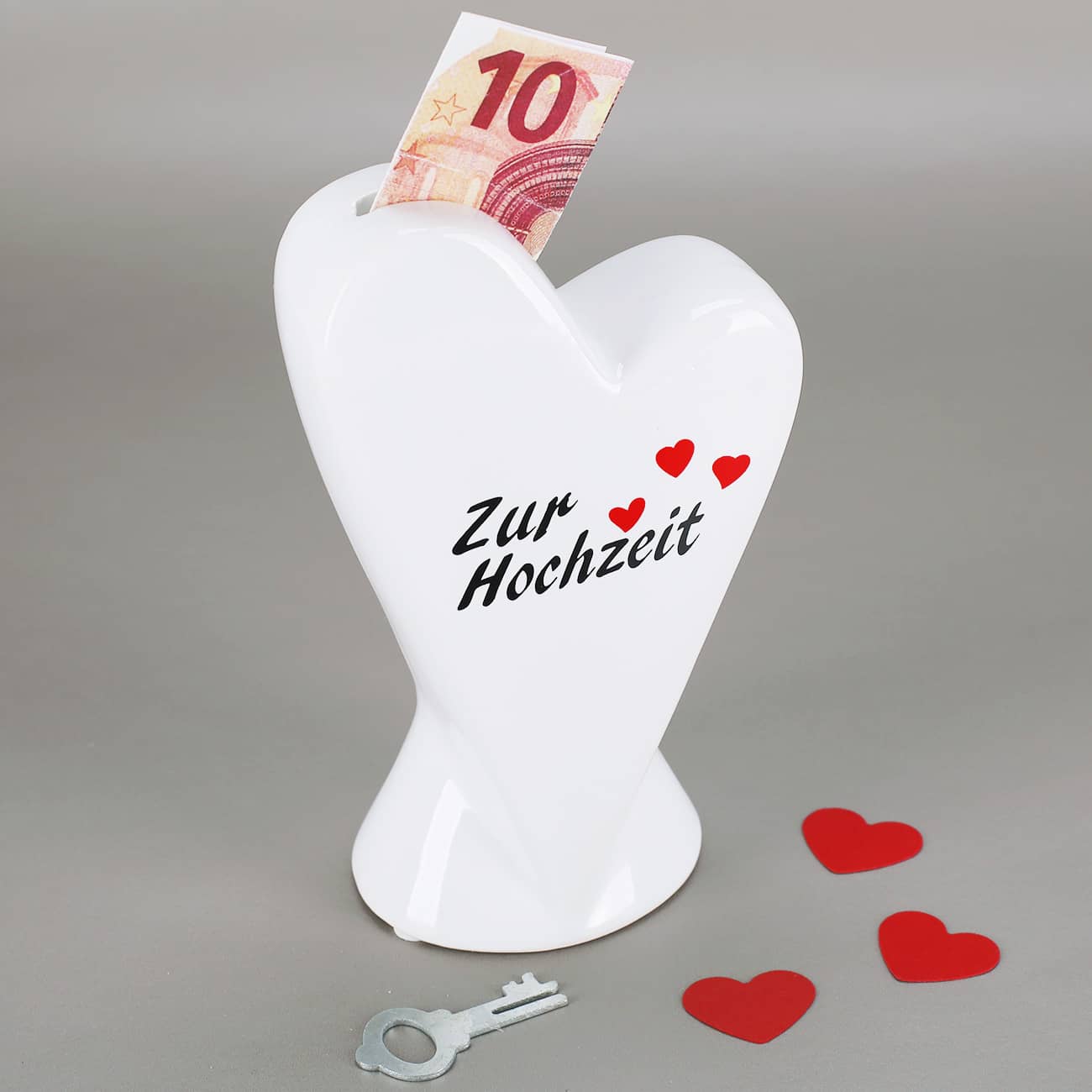 Spardose als tolles Geldgeschenk zur Hochzeit 