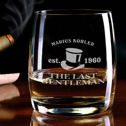 Personalisiertes Whiskyglas mit Gravur