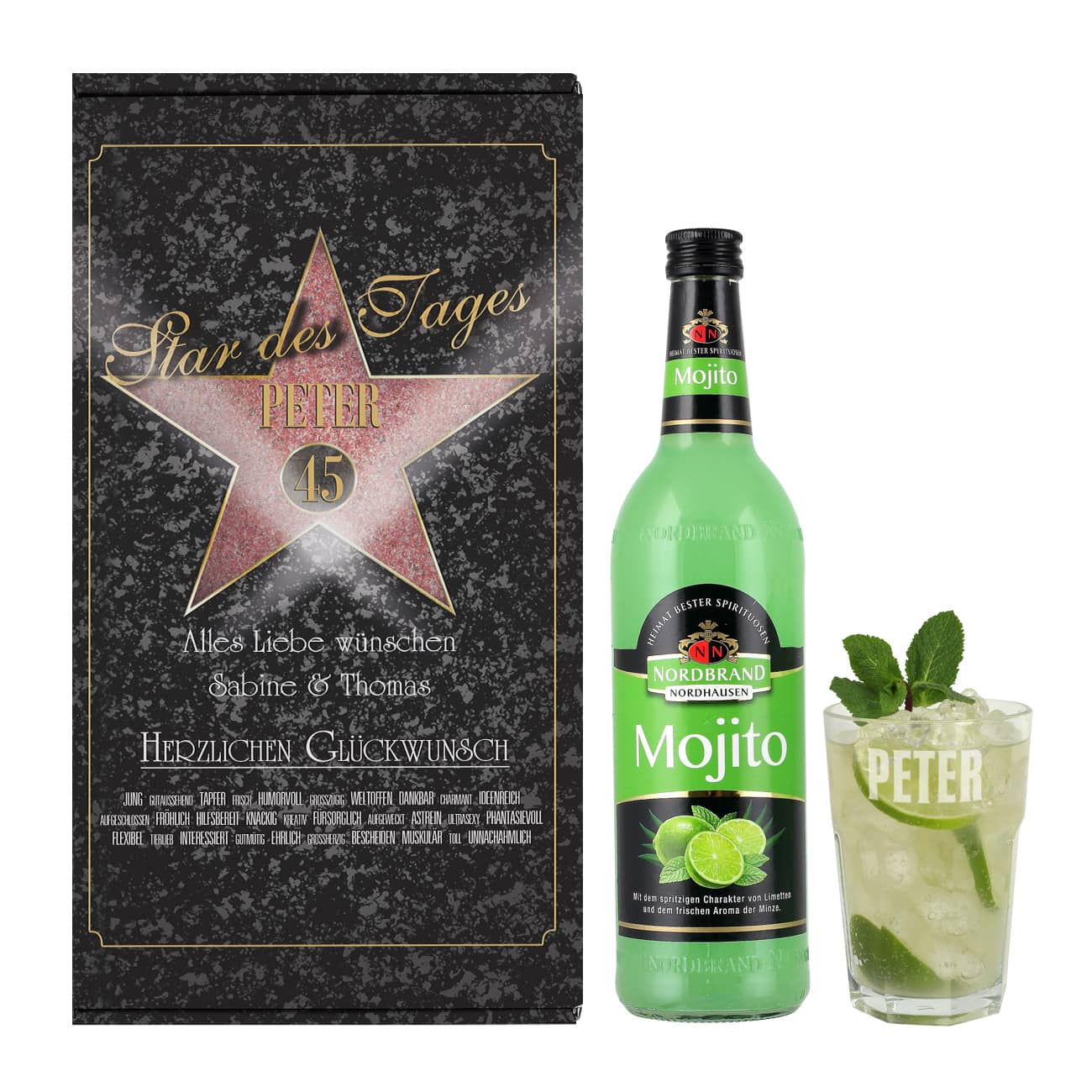 Mojito Geschenkset zum Geburtstag