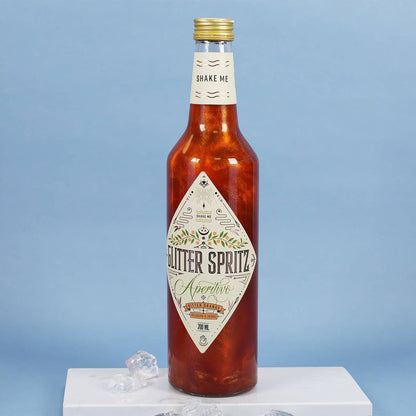 Schöner Glitter Spritz