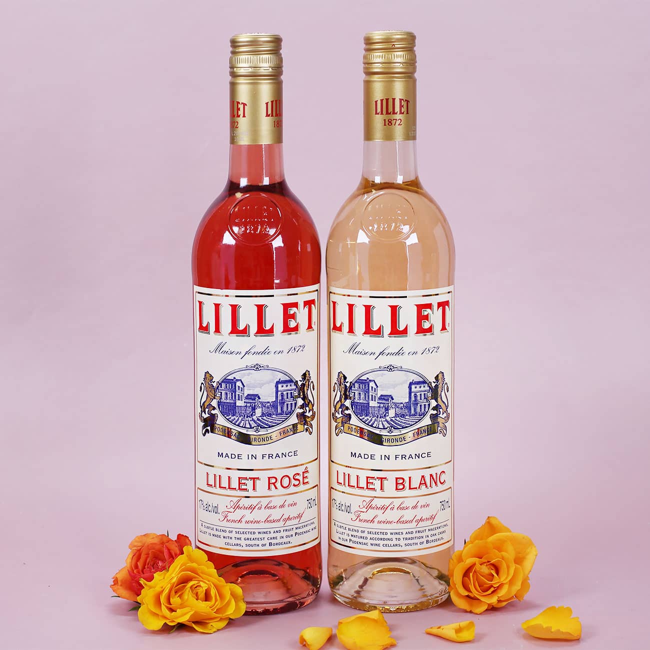 Happy Birthday to you - Lillet Geschenkset zum Geburtstag mit graviertem Weinglas