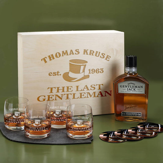 Geschenk-Set Whisky für echte Gentleman