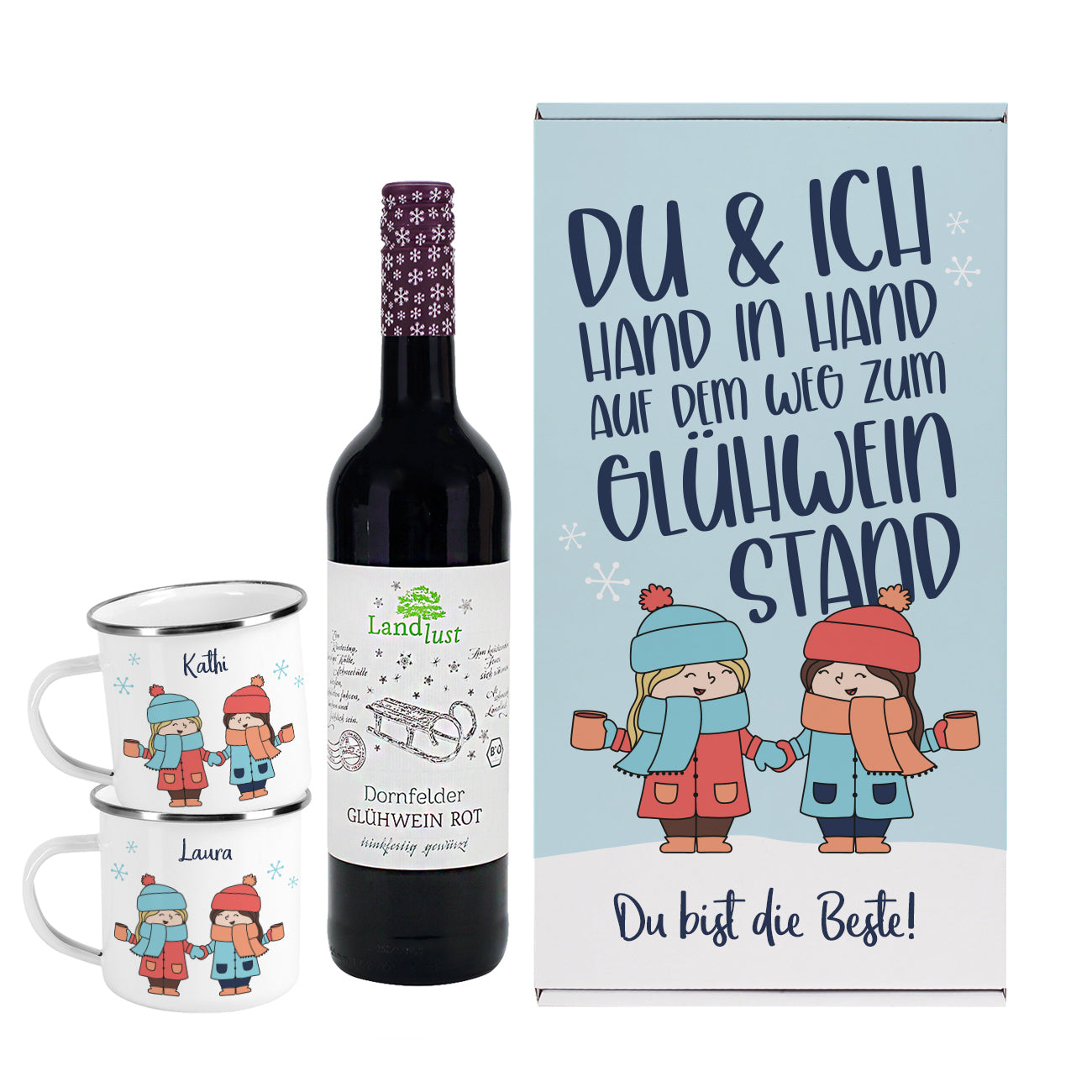 Weihnachtsgeschenk Glühwein Bio