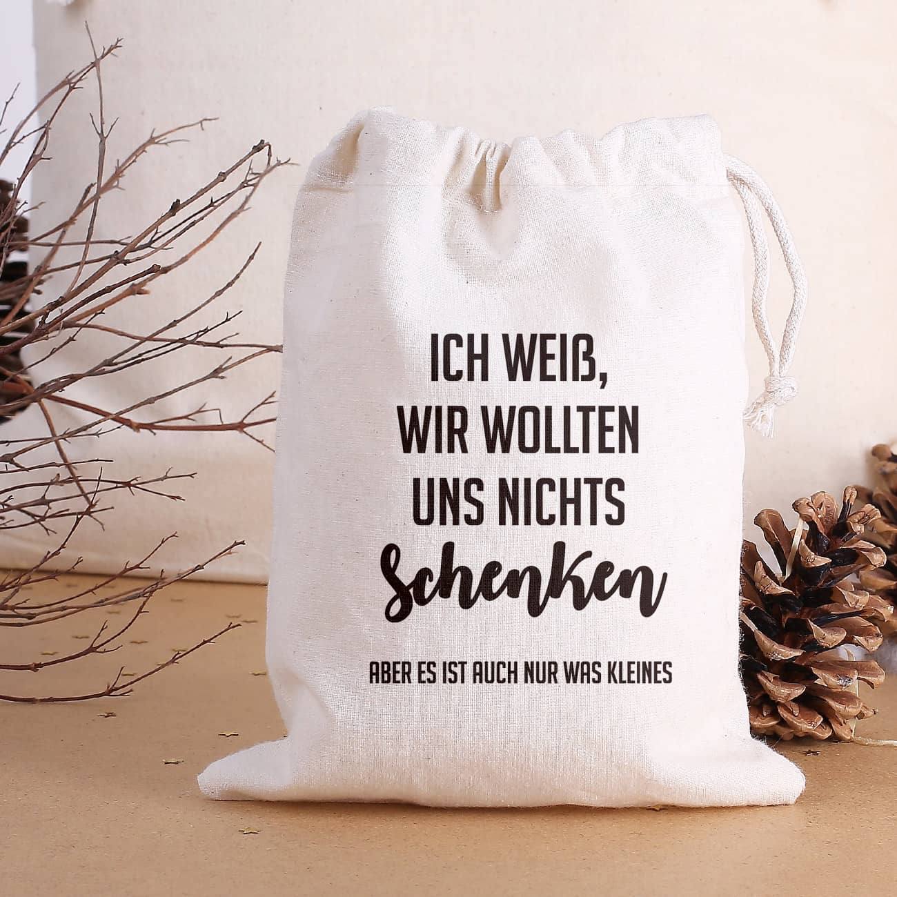 Ich weiß, wir wollten uns nichts schenken - Geschenkverpackung