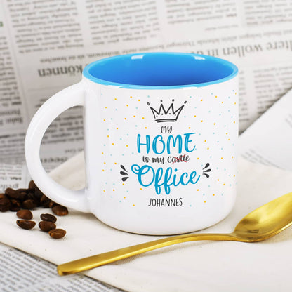 My home is my office - große Tasse für Kollegen