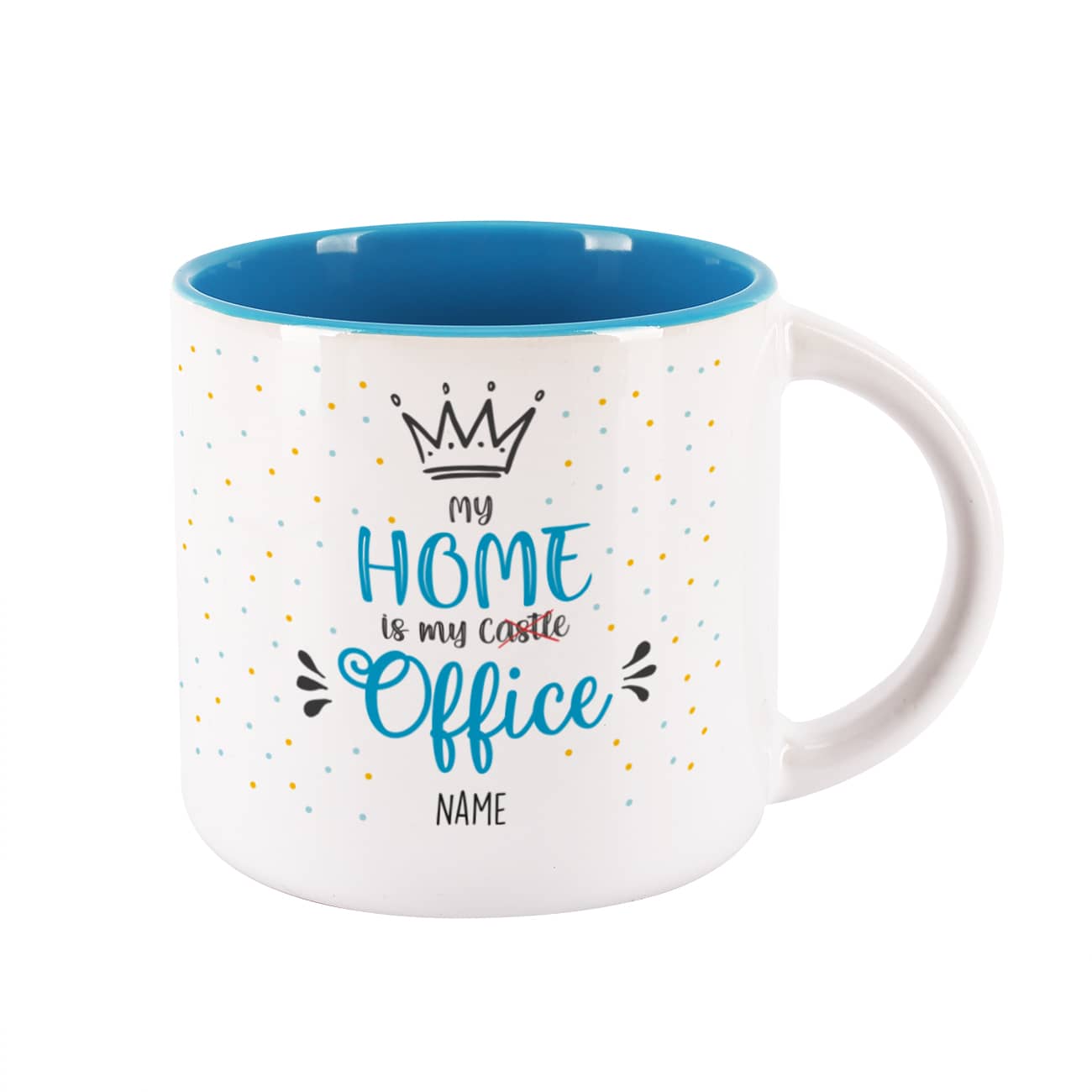 Homeoffice - Tasse mit Name