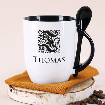 Tasse mit Monogramm