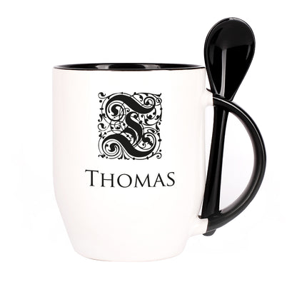 Tasse mit Monogramm