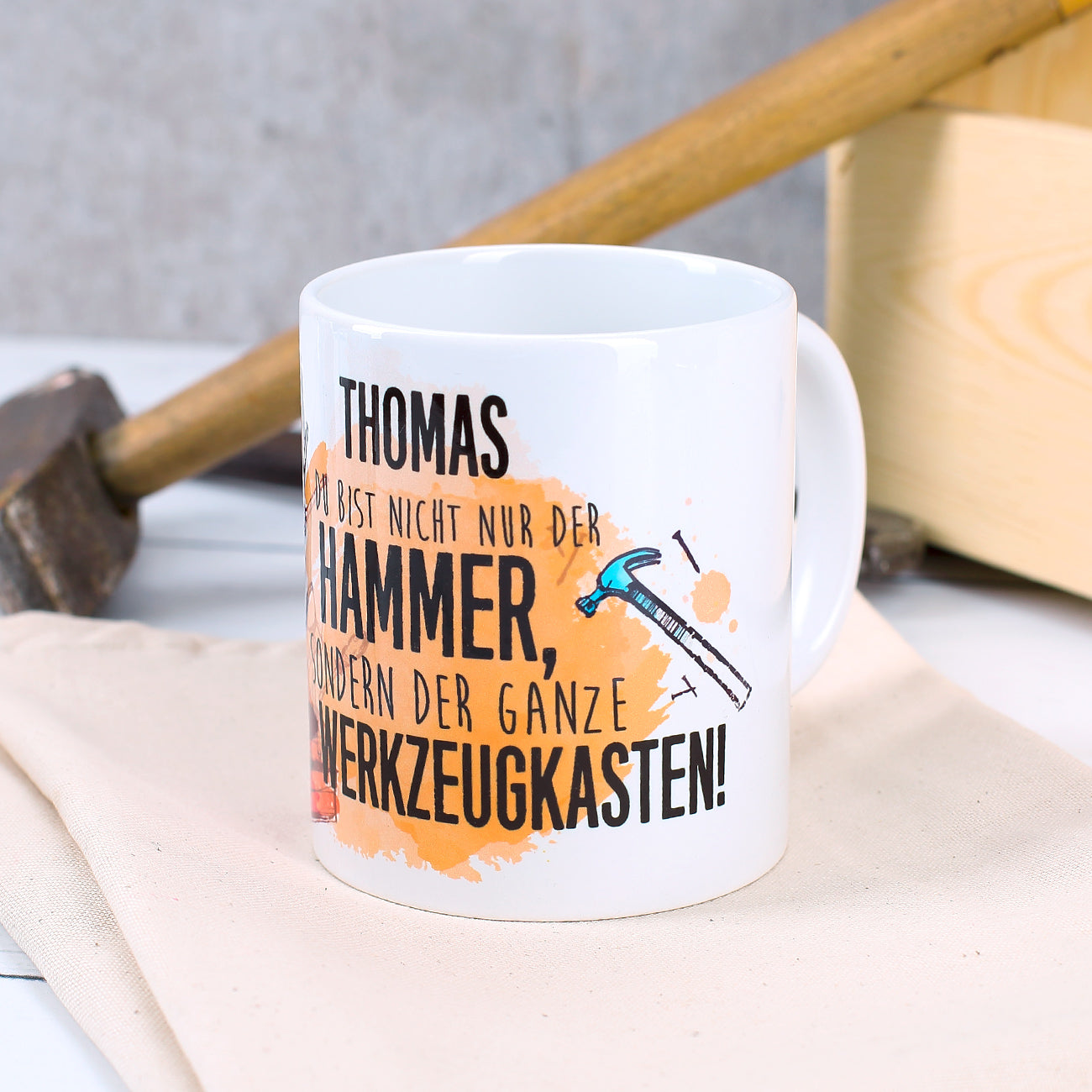 Lustige Tasse für Handwerker