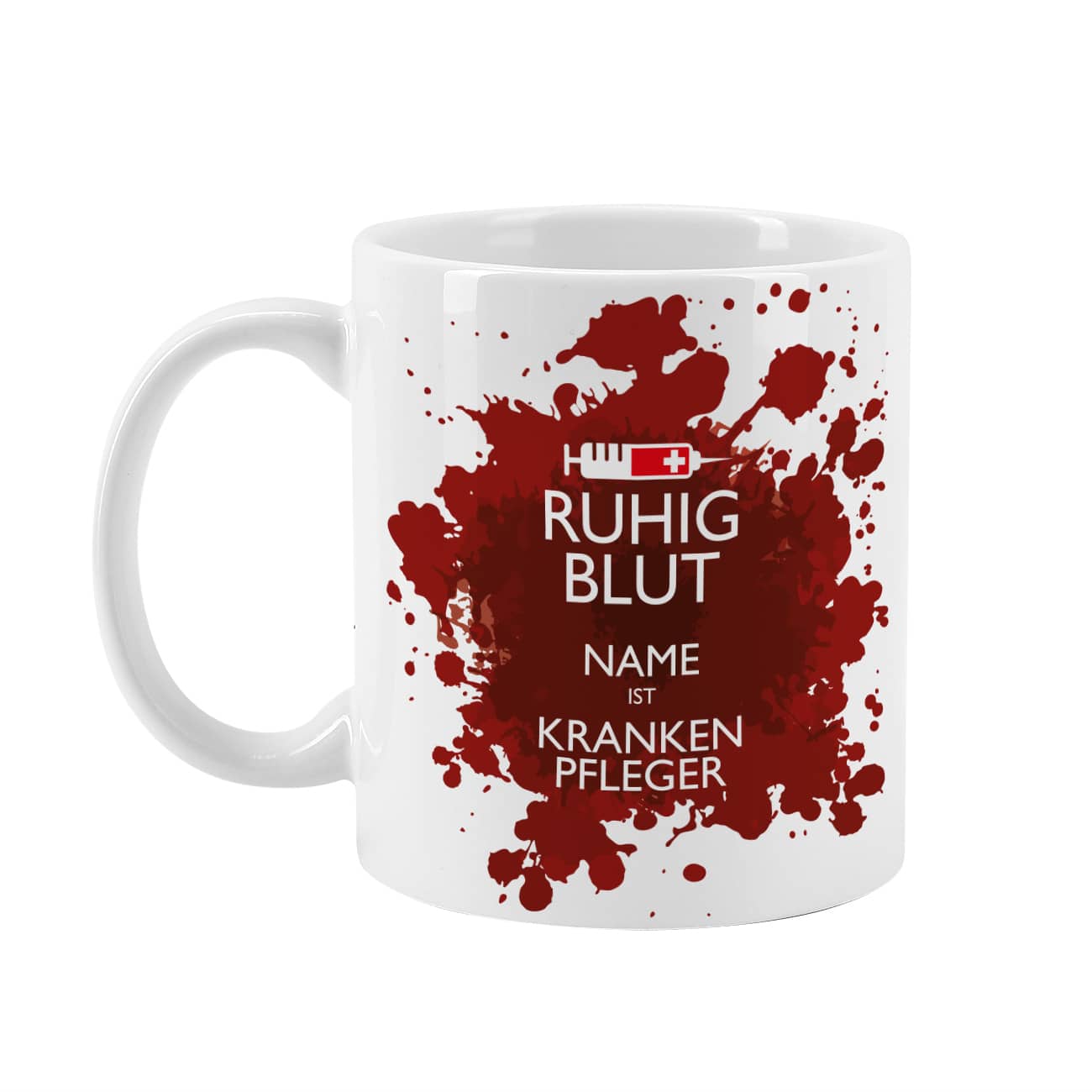 Ruhig Blut - Tasse für Krankenpfleger