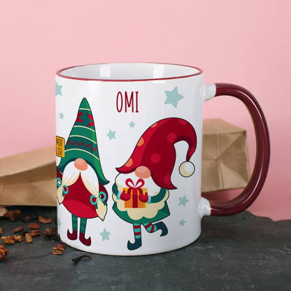 Niedliche Wichteltasse zu Weihnachten