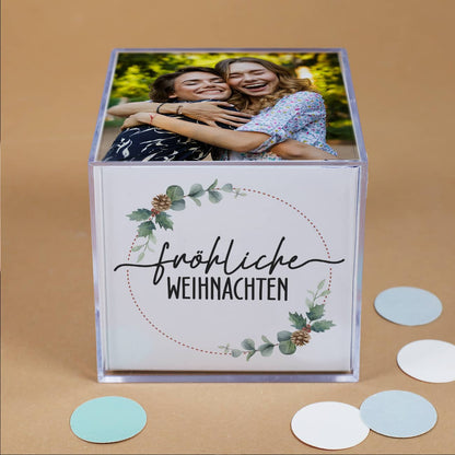 Fotowürfel als individuelles Weihnachtsgeschenk