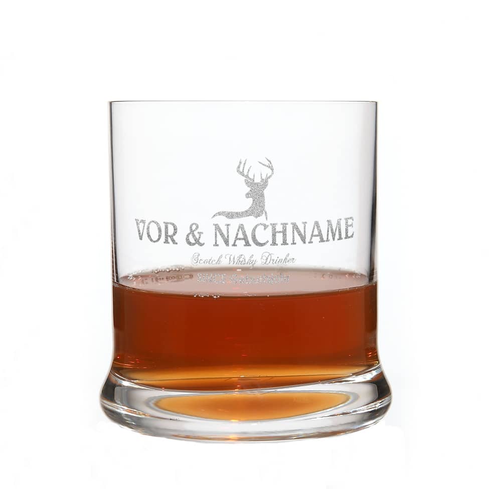 Scotch Whiskey Drinker Whiskyglas mit Gravur