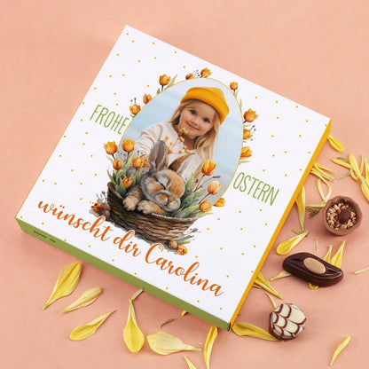 Lindt Pralinen zu Ostern mit Ihrem Foto & Wunschtext