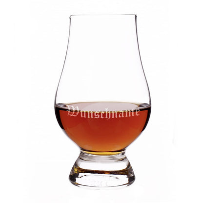 Glencairn Whiskyglas von Stölzle  mit Ihrem Namen graviert