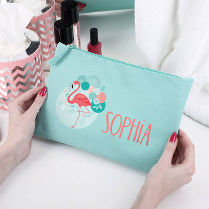 Beautycase mit Flamingo