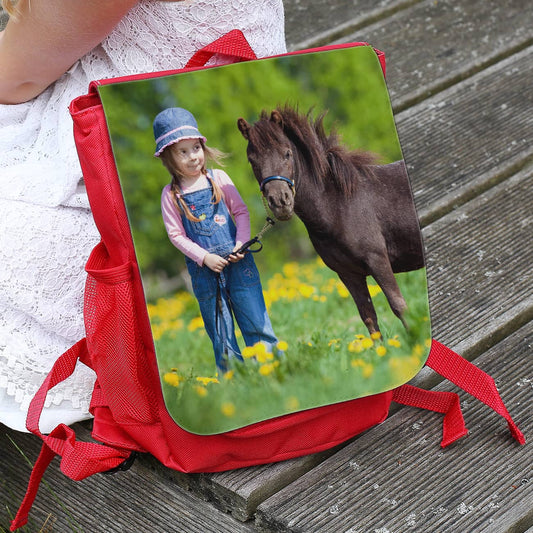 Kindergartenrucksack mit Foto selbst gestalten