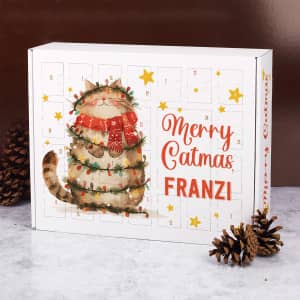 DIY Adventskalender mit Name bedruckt