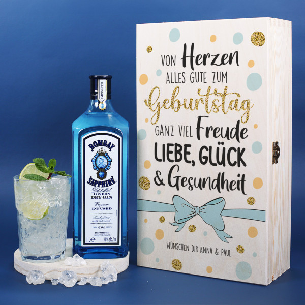 Geburtstagsset mit Gin