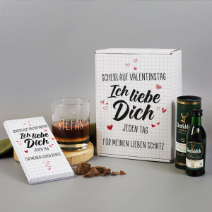 Whisky Geschenkset zum Valentinstag