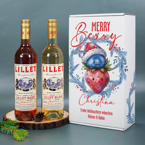 Merry Berry - Lillet Geschenkset zu Weihnachten