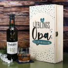 Lieblingsopa - Glenfiddich Whisky Geschenkset mit Whiskyglas in Holzbox