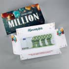 Deine erste Million - Überraschungsbox für Geldgeschenke