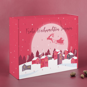 DIY Adventskalender für Frauen mit Name