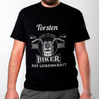 Biker - T-Shirt für Motorradfahrer aus Leidenschaft