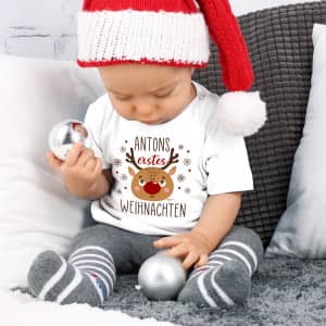 Baby T-Shirts zu Weihnachten