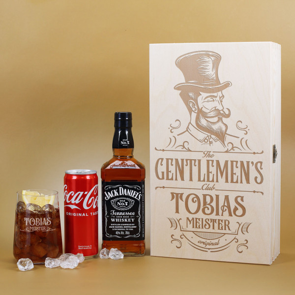 Edles Whiskey Geschenkset für Gentlemen