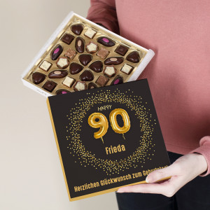 Lindt Pralinen zum 90. Geburtstag