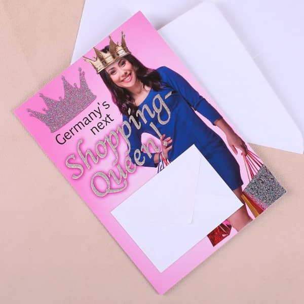 Shopping Queen Karte | creactie