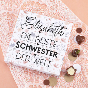 Personalisierte Lindt Pralinen für die besten Frauen