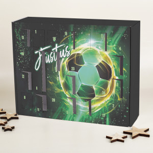 Fußball Adventskalender für Kinder mit Name