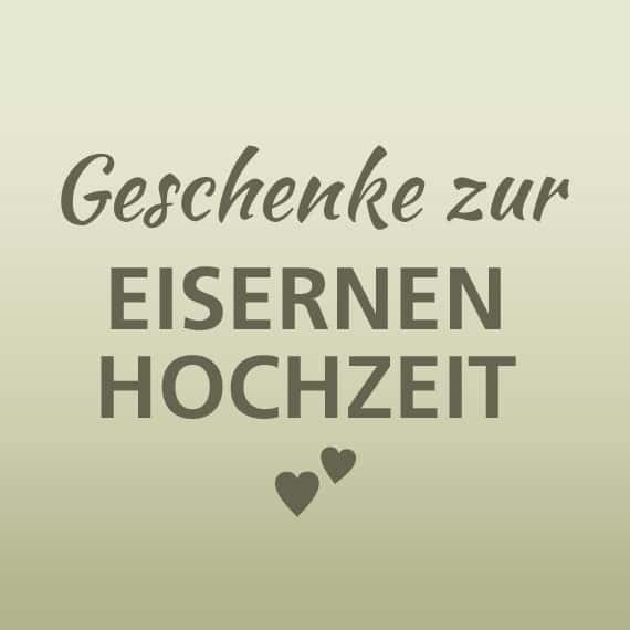 geschenk eisern hochzeit