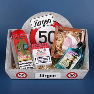 Lustige Geschenke für Männer zum 50.