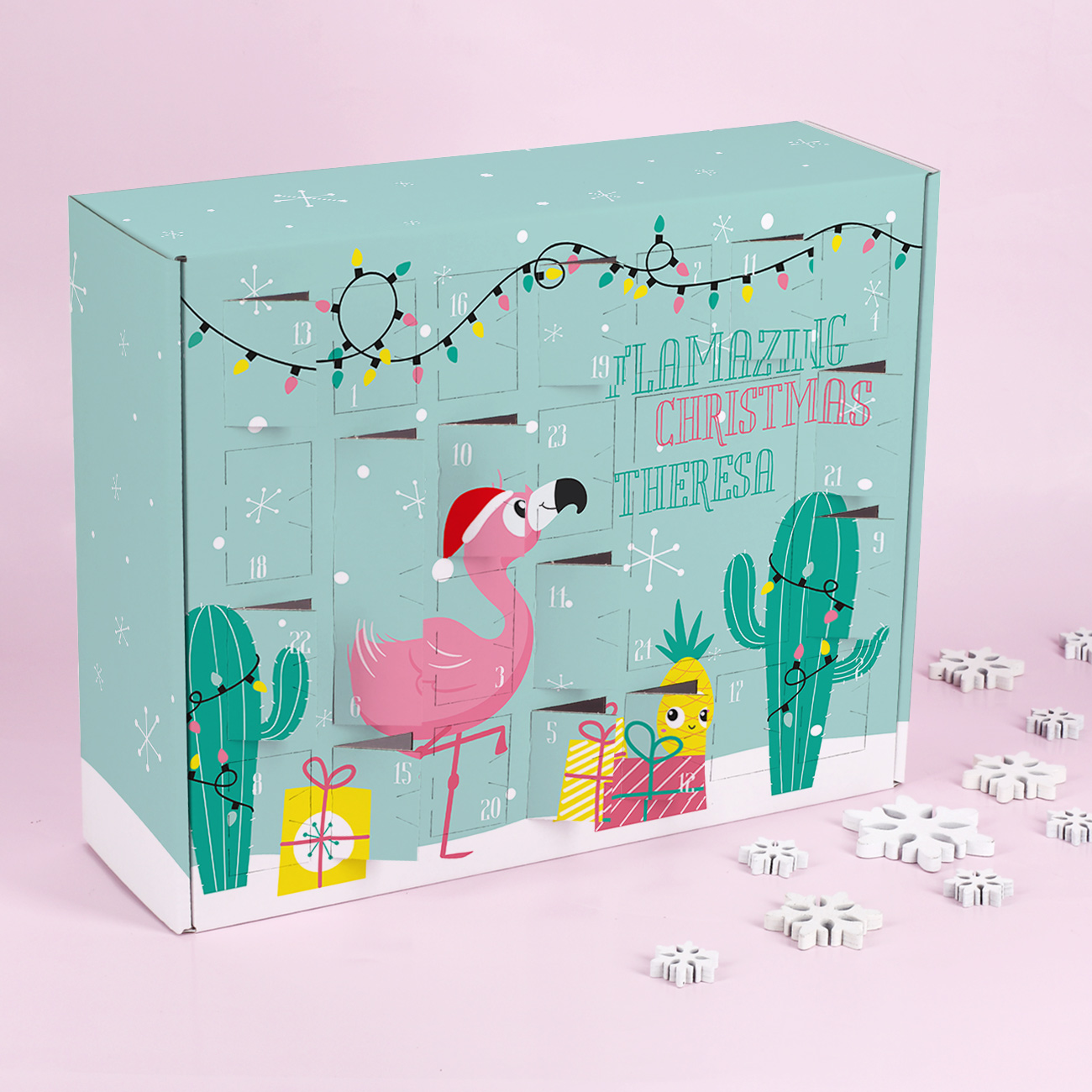 Flamingo Adventskalender online bestellen