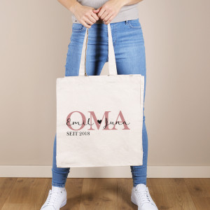 Einkaufstasche für Oma personalisiert