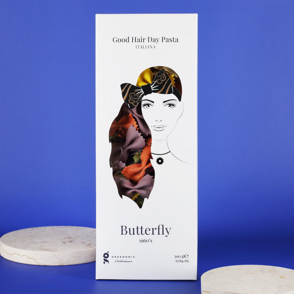 Bunte Butterfly Nudeln in raffinierter Verpackung