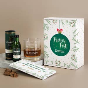 Weihnachtliches Whisky Geschenkset