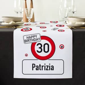 Tischdecken zum Geburtstag personalisiert
