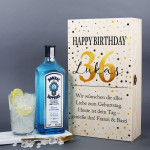 Personalisiertes Gin Geschenkset zum Geburtstag