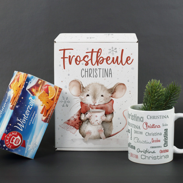 Tee Geschenkset "Frostbeule" für die Winterzeit & zu Weihnachten