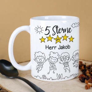 Tasse als Abschiedsgeschenk für Lehrer & Erzieher