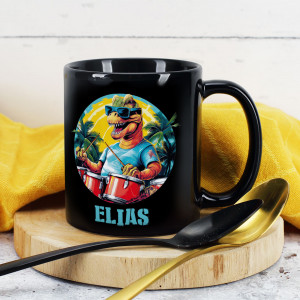 Crazy-Dinos Tasse mit Name