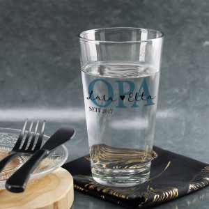 Trinkglas für Opa personalisiert