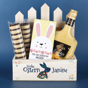 Geschenkset zu Ostern mit Eierlikör