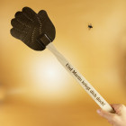 Fliegenklatsche - Klatschhand - mit Ihrem Wunschtext graviert